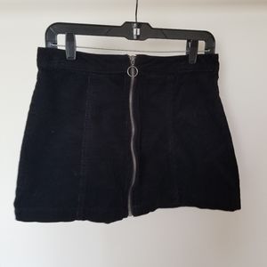 2 for $30*Forever 21 black corduroy mini skirt